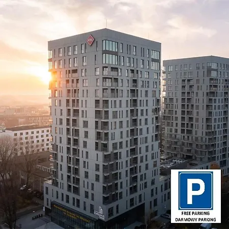 15 Pietro Sokolska 30 Towers Apartments - Klimatyzacja - Lux - Parking - Sauna - Gym- And The Best View In Katowice