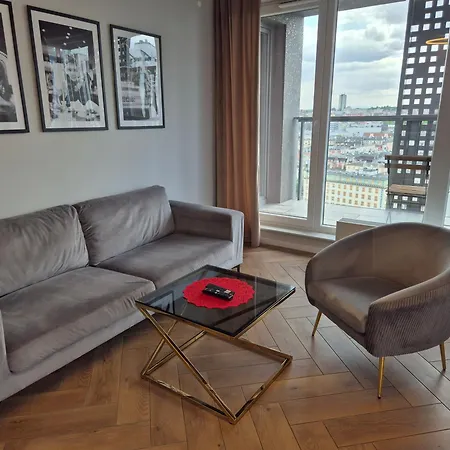 Apartament 15 Piętro Sokolska 30 Towers - New - Lux - Parking - Sauna - Gym-&the View In