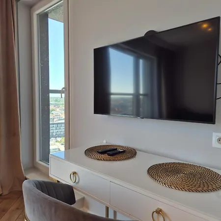 アパート 15 Pietro Sokolska 30 Towers - Klimatyzacja - Lux - Parking - Sauna - Gym- And The View In