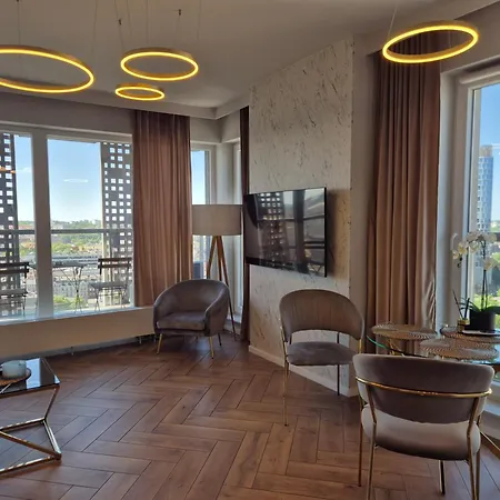 15 Pietro Sokolska 30 Towers - New - Lux - Parking - Sauna - Gym- And The View In