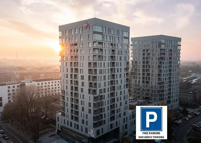 15 Pietro Sokolska 30 Towers - New - Lux - Parking - Sauna - Gym- And The View In