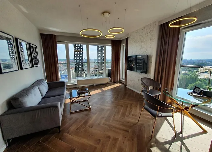 15 Pietro Sokolska 30 Towers - New - Lux - Parking - Sauna - Gym- And The View In *