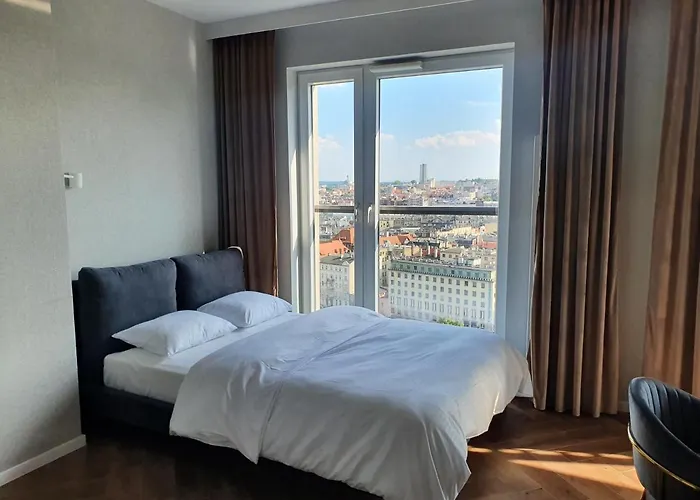 Апартаменты 15 Pietro Sokolska 30 Towers - New - Lux - Parking - Sauna - Gym- And The View In Катовице